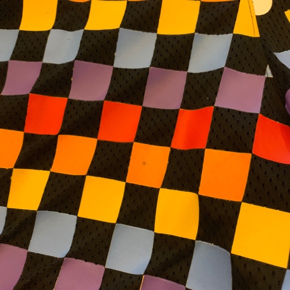 Jordan Printed Shorts Legacy AJ3 Sz XL Dots Checkered Sty# DD5251-010 - Picture 6 of 7